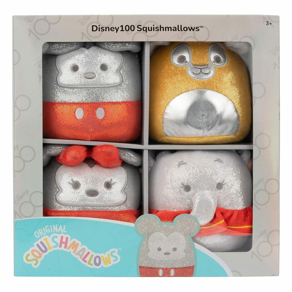 Squishmallows Peluche Set Disney 100 A 12 Cm