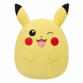 Pokémon - squishmallow vague 3 - peluche géante pikachu clin d'oeil 50cm