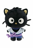 Sasuke / chococat peluche 20 cm naruto shippuden & hello kitty