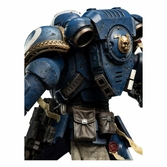 Warhammer 40,000: space marine 2 statuette 1/6 lieutenant titus battleline edition 63 cm