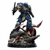 Warhammer 40,000: space marine 2 statuette 1/6 lieutenant titus battleline edition 63 cm