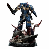 Warhammer 40,000: space marine 2 statuette 1/6 lieutenant titus battleline edition 63 cm