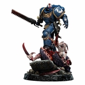 Warhammer 40,000: space marine 2 statuette 1/6 lieutenant titus battleline edition 63 cm