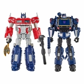 Transformers: reactivate pack 2 figurines optimus prime & soundwave 16 cm