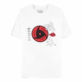 Naruto shippuden t-shirt akatsuki symbols white (l)