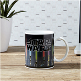 Mug Star Wars Sabres Lasers Thérmoréactif