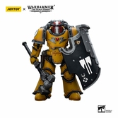 Warhammer the horus heresy figurine 1/18 imperial fists legion mkiii breacher squad sergeant with thunder hammer 12 cm