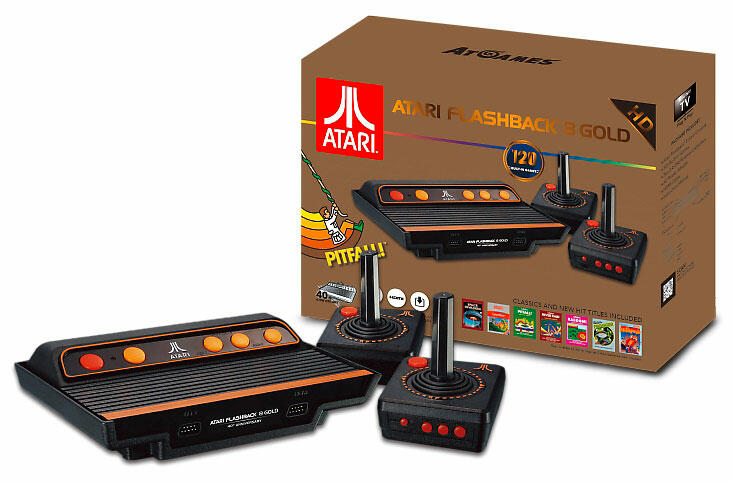  Console Atari Retro Flashback 8 Gold 120 Jeux - Acheter 