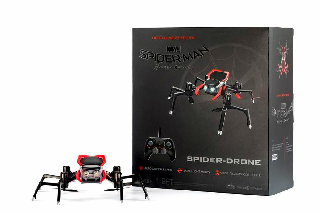 sky viper spider man drone