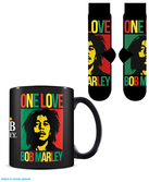 Bob marley - one love - mug 315ml et chaussettes 41-45