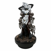 Lady death statuette 1/6 lady death - reaper 41 cm - emballage abîmé