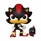 Sonic the hedgehog pop & buddy! vinyl figurine shadow w/dchao 9 cm