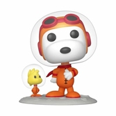 Peanuts - pop television n° 1679 - astronaut snoopy et woodstock