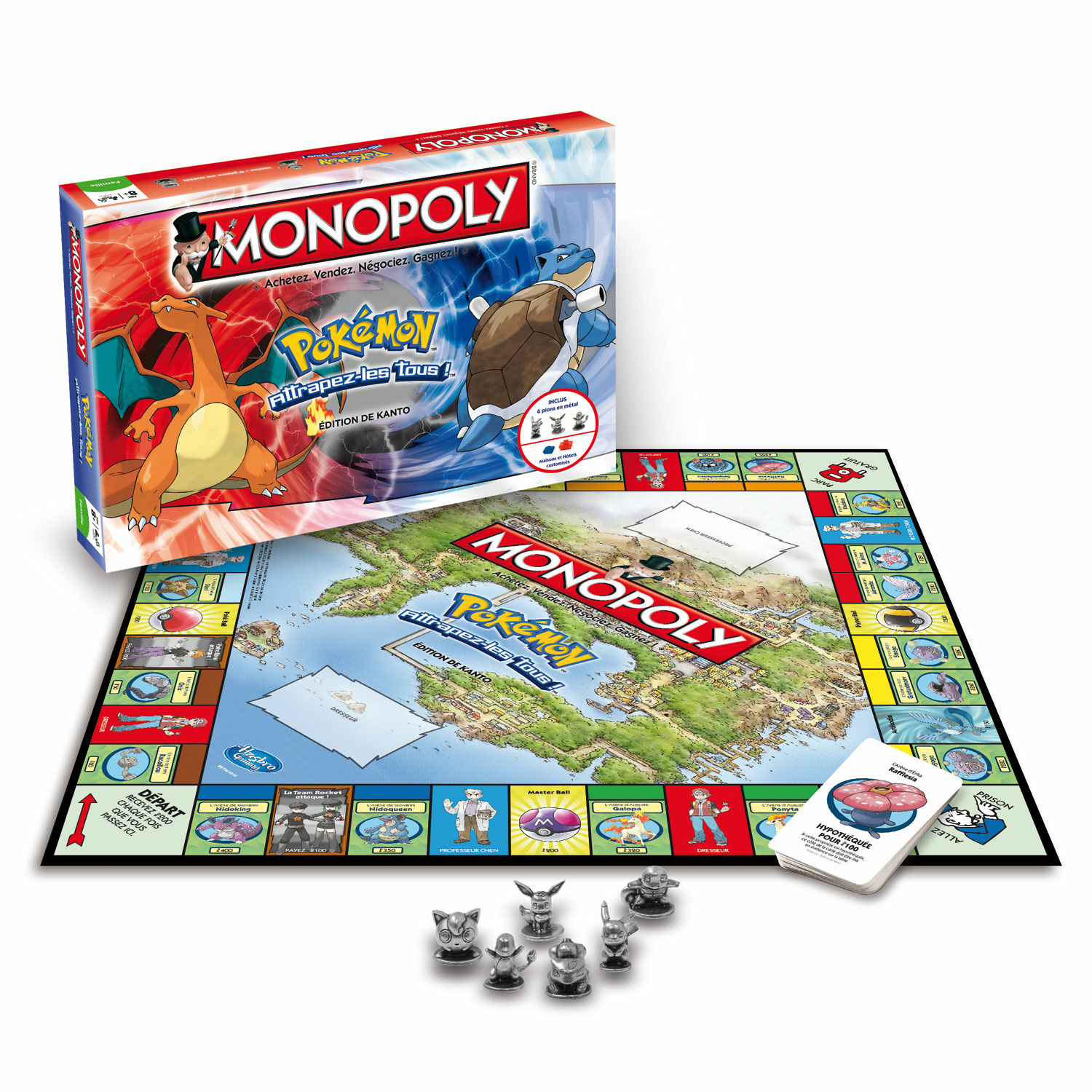 pokemon monopoly exclusive kanto edition rules