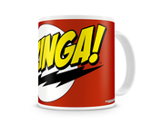 Big bang theory - mug - bazinga super logo