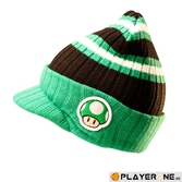 NINTENDO - Super Mario Bros - Black Striped Billet Beanie