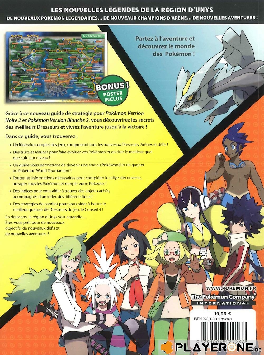 Guide de Soluce Pokemon Noir et Blanc Version 2