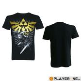 NINTENDO - T-Shirt - Black ZELDA With Link (M)