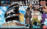 Figurines à assembler One Piece : Bateau Mashall D Teach