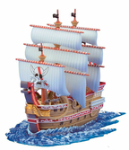 Figurines à assembler One Piece : Bateau Red Force - 15 cm