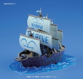 Figurines à assembler One Piece : Navire de la Marine