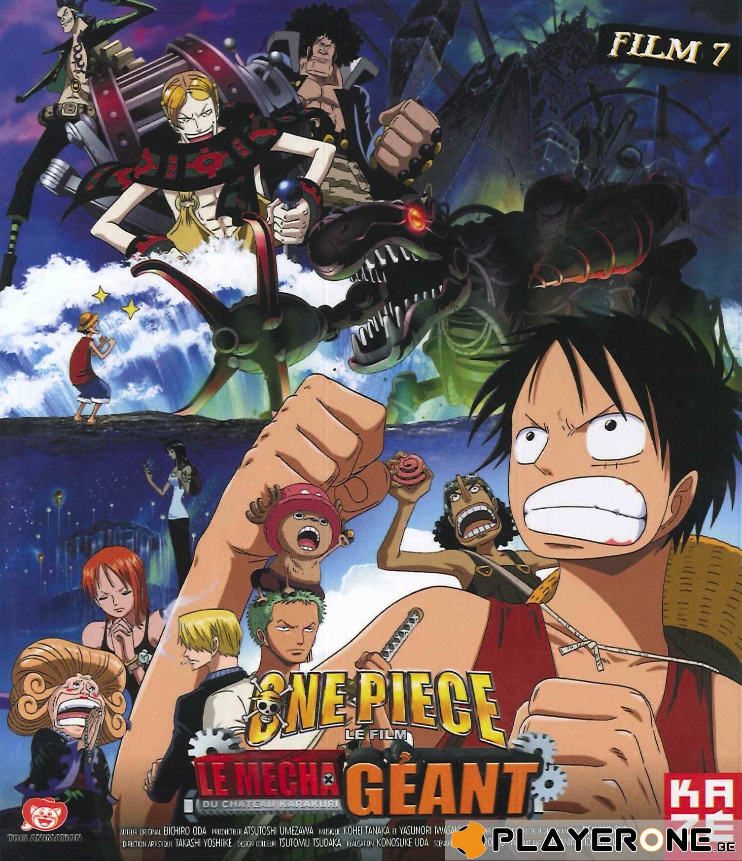 One Piece Film 7 Le Macha Geant Du Chateau Karakuri Blu Ray Reference Gaming