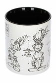 ASTERIX - Mug - Skecth Character