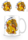 Disney - mug - 300 ml - lion king - just can't wait to be king