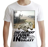 Star wars - t-shirt falcon graphic (l)