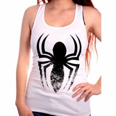 SPIDERMAN - T-Shirt Top Tank Logo - GIRL (XL)