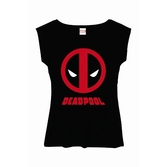 DEADPOOL - MARVEL T-Shirt Logo Name - GIRL (XL)