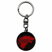 GAME OF THRONES - Porte-Cles Metal - WINTER IS COMING