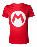 NINTENDO - T-Shirt Mario Logo - Red (M)