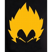T-Shirt Dragon Ball Z : Silhouette Vegeta - XL
