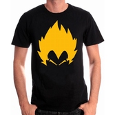 T-Shirt Dragon Ball Z : Silhouette Vegeta - S