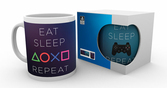 PLAYSTATION - Mug - 300 ml - Eat Sleep Repeat
