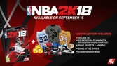 NBA 2K18 édition Legend - XBOX ONE