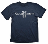 T-Shirt Starcraft 2 : Logo Argenté - L