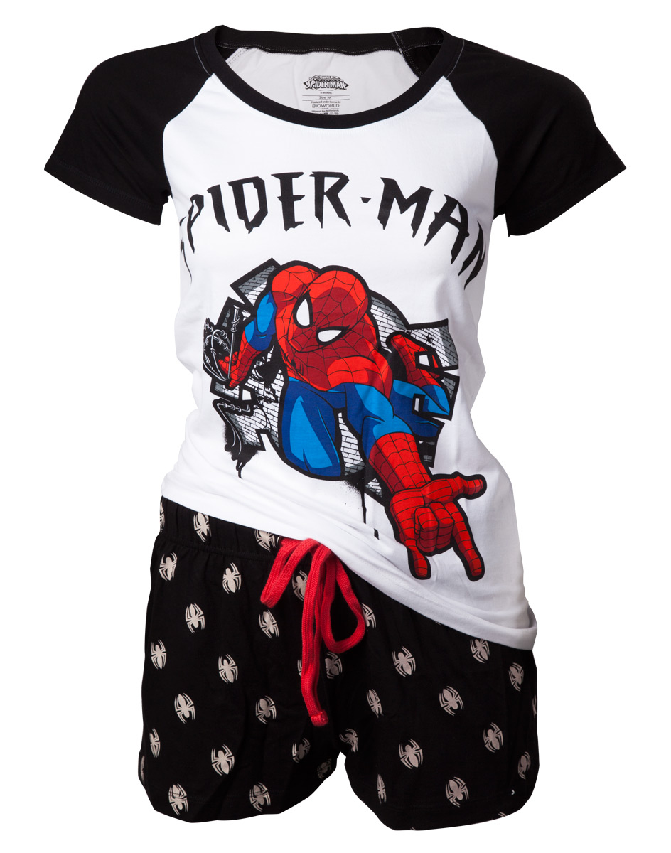 SPIDERMAN - Pyjama Spidey Shooting Women (L) : Référence Gaming