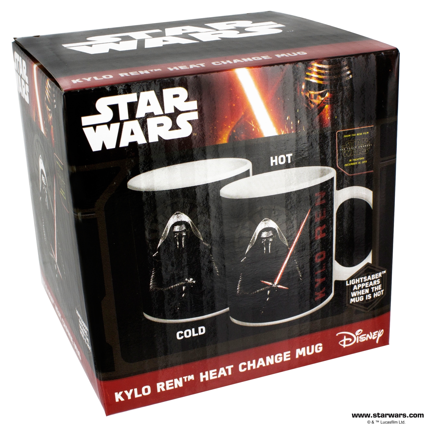 Mug Thermo Réactif Star Wars 7 Kylo Ren