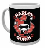 JUSTICE LEAGUE - Mug - 300 ml - Harley Quinn Chibi