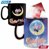 Mug Thermo Réactif Sailor Moon : 460 ml - Sailor et Chibi