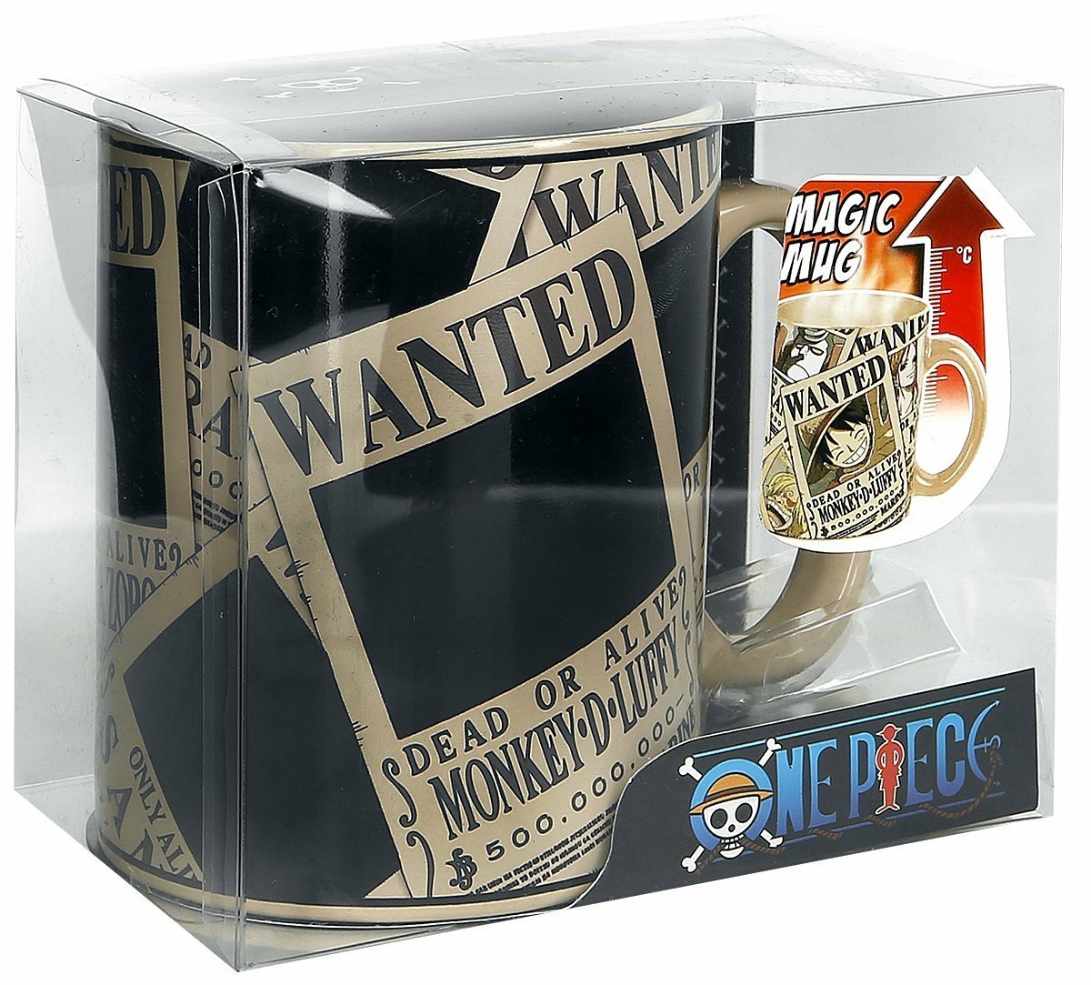 One Piece - Mug - 460 ml - Wanted Ace
