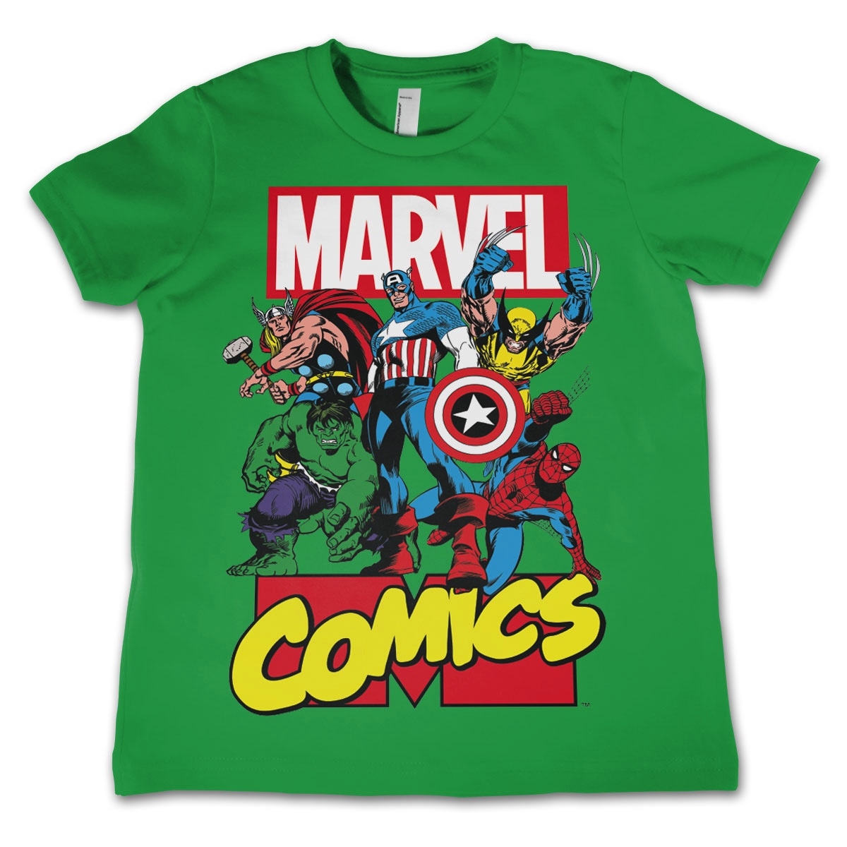 t shirt enfant verte