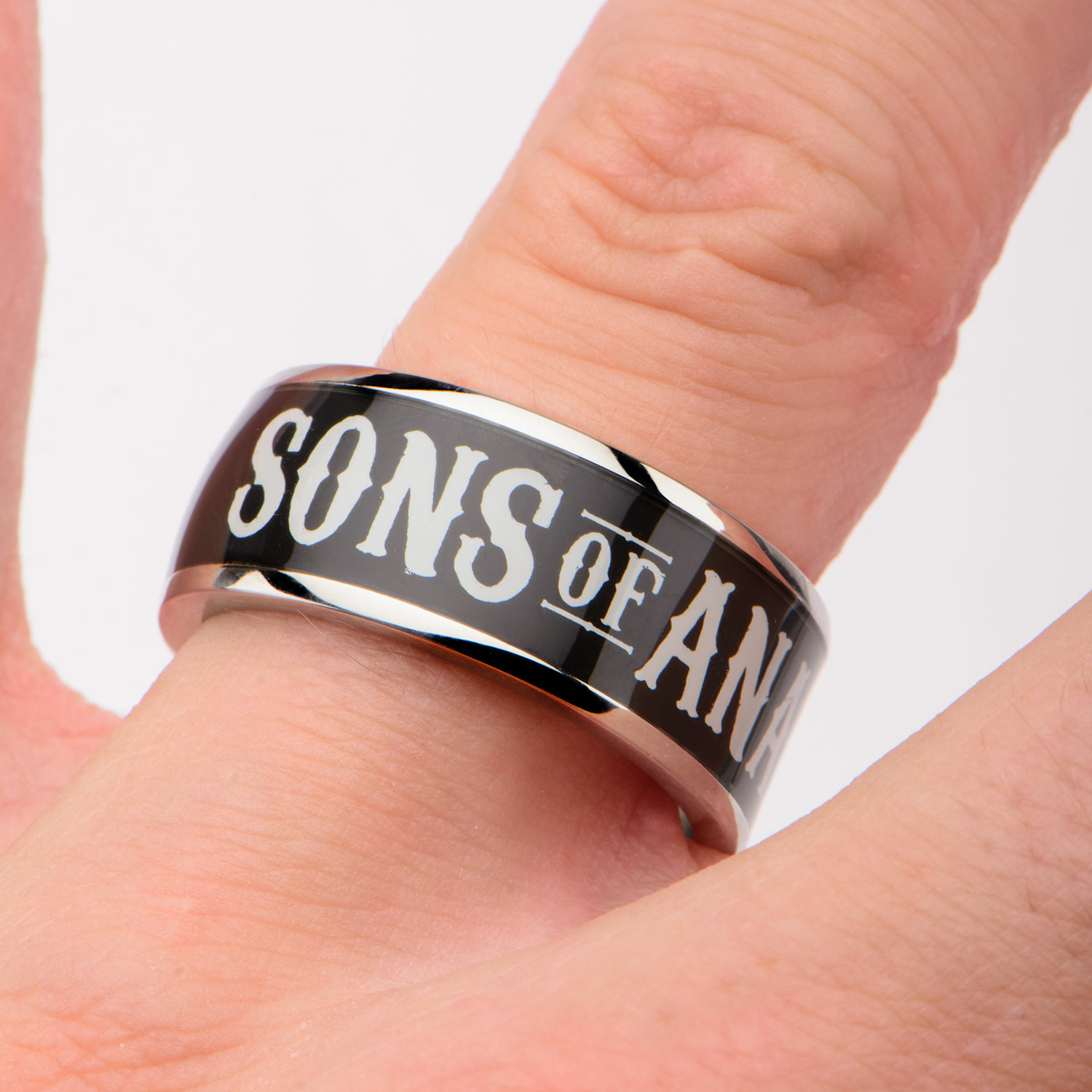 Bague Acier Inoxydable Sons of Anarchy Taille 67