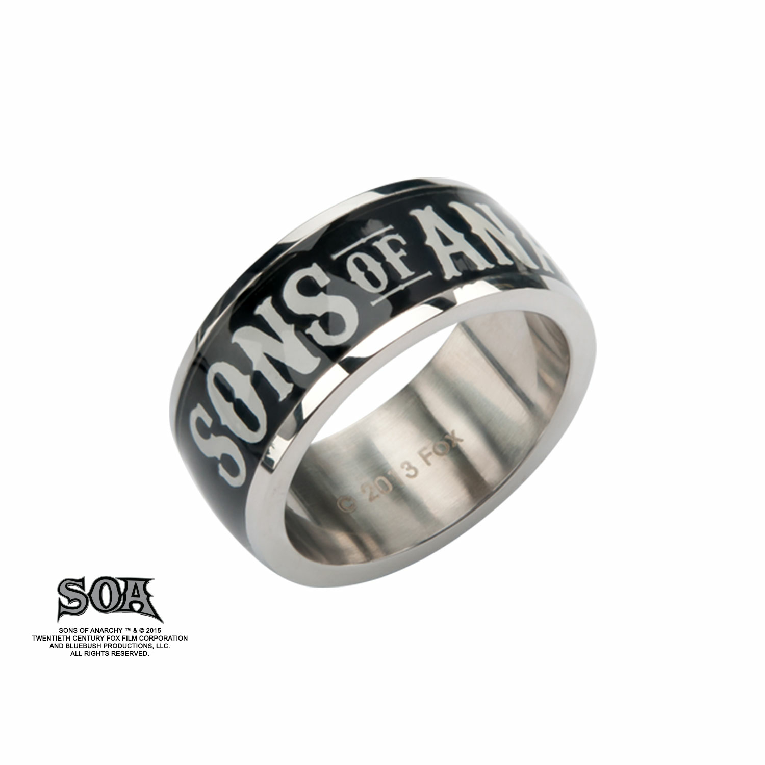 Bague Acier Inoxydable Sons of Anarchy Taille 67