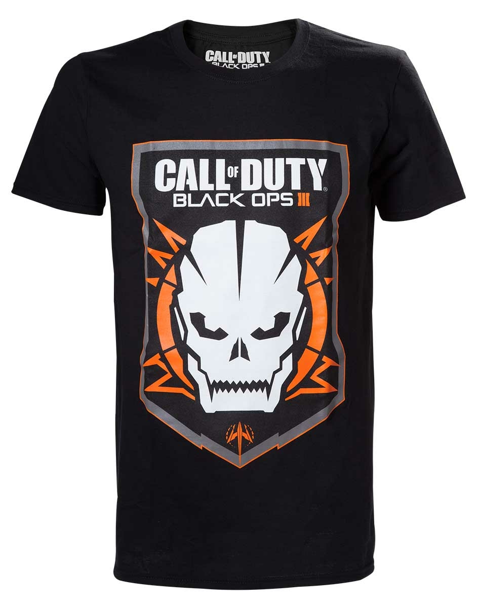 T Shirt Call Of Duty Black Ops III Logo Crane Taille M