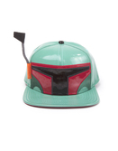 Casquette Snapback Star Wars : Boba Fett - Simili-cuir avec antenne