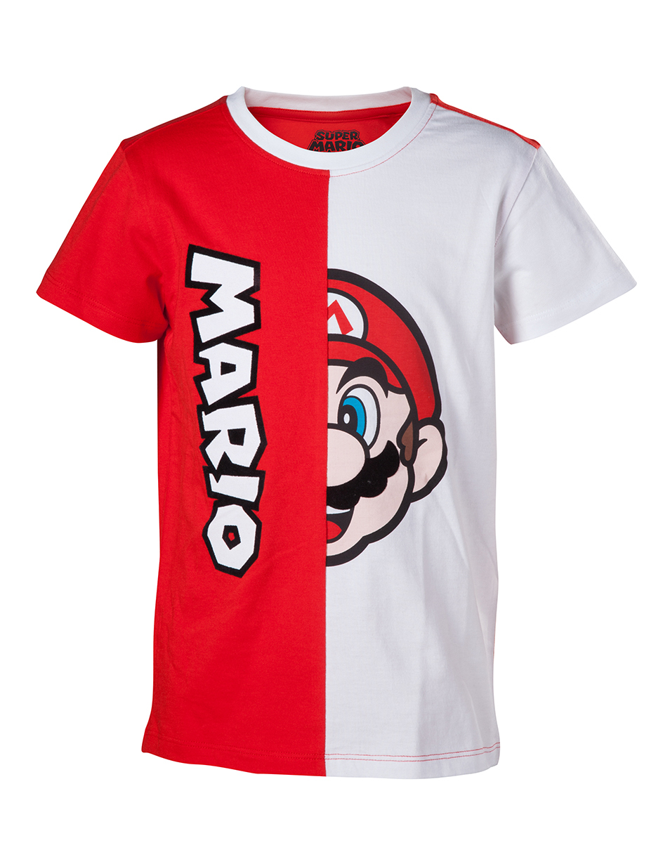 T-shirt manches longues Mario et Luigi® garçon blanc - Super Mario