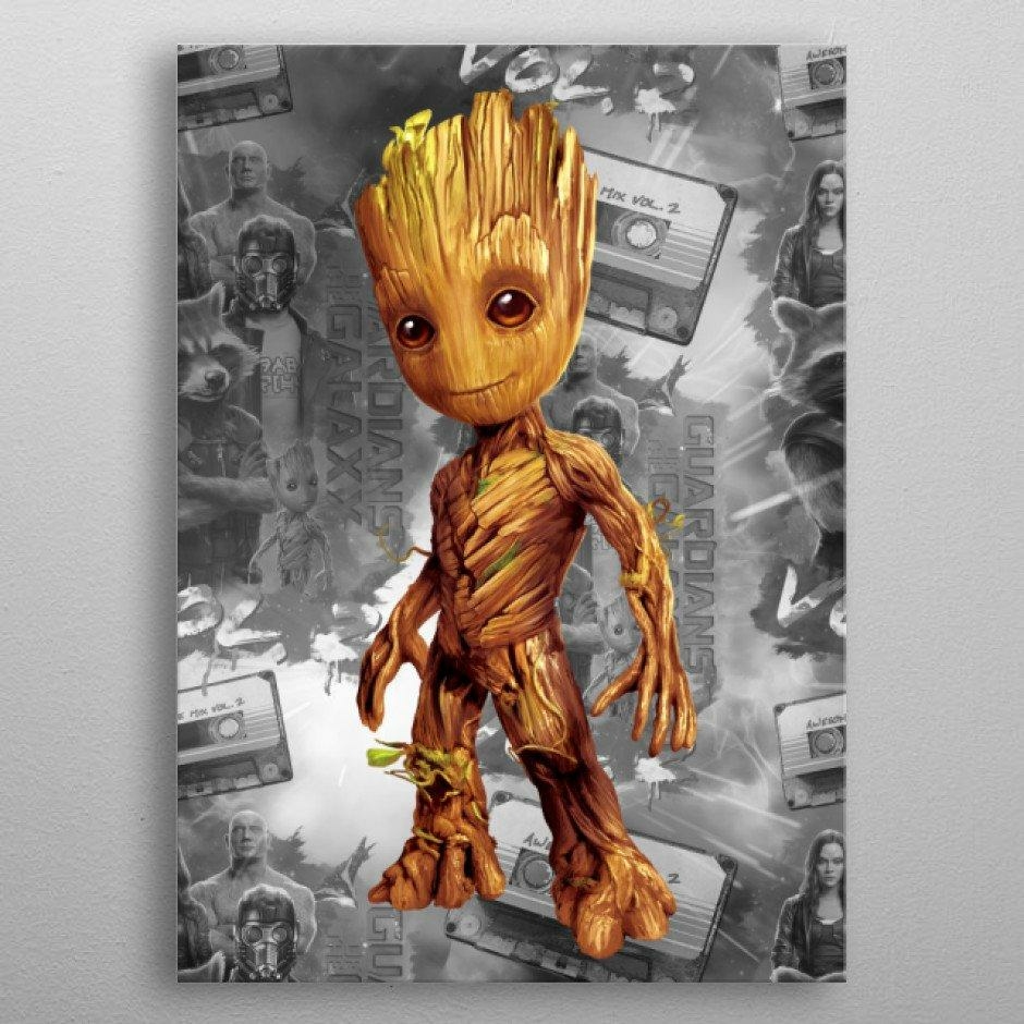 Acheter Guardians Of The Galaxy - Angry Groot Maxi Poster